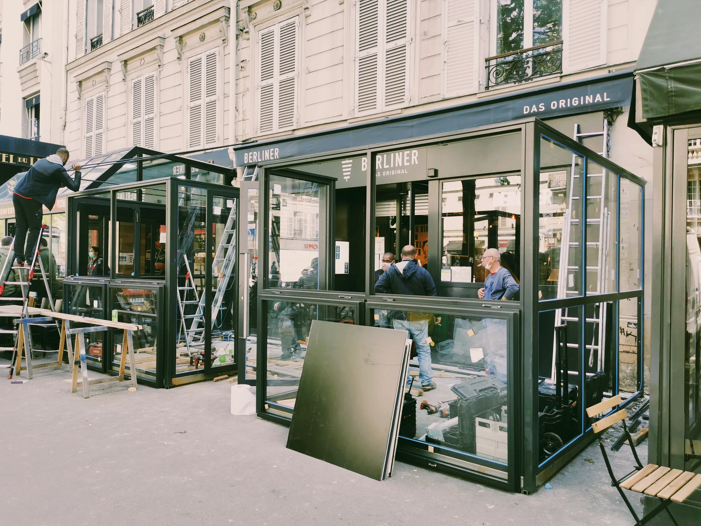 artisan tout corps d'état rénovation ou création restaurant
